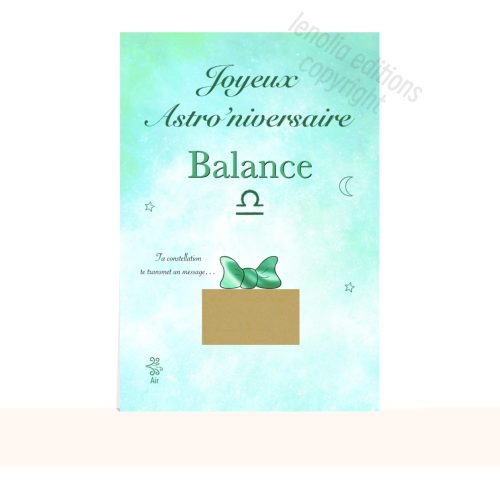 carte anniversaire balance astro carte anniversaire balance astro