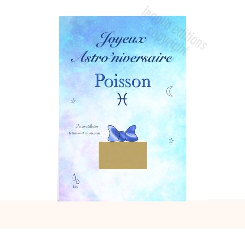carte anniversaire poisson