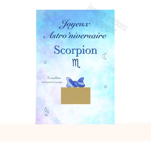 carte anniversaire scorpion astro carte anniversaire scorpion astro